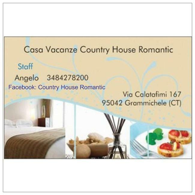 Casa Vacanza Contry House Romantic Grammichele Exteriör bild